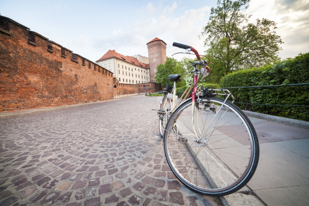 Krakow by bike