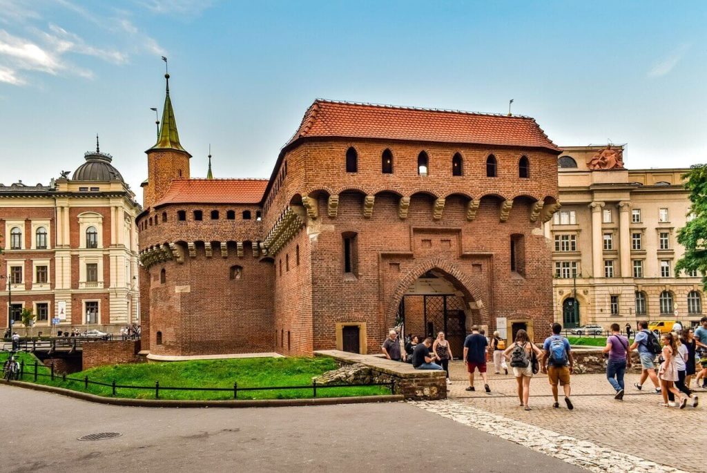 klucze do krakowskich bram przekazywano także na Barbakanie